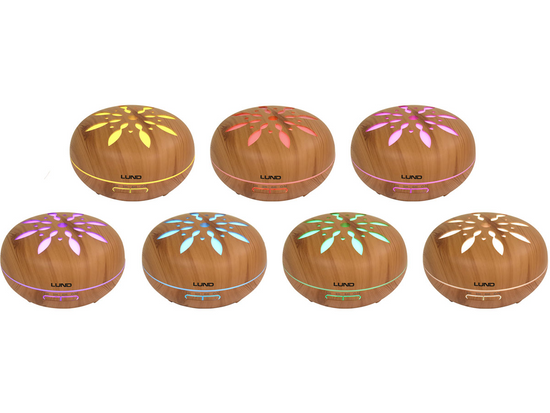 DIFUZOR AROMATERAPIE 500ML, 12W, TELECOMANDĂ