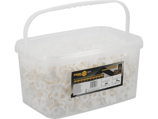 CLIPS 1MM PENTRU SISTEM NIVELARE PLĂCI, 900 BUC