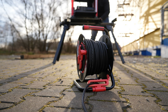 PRELUNGITOR 30M PE TAMBUR ,16A