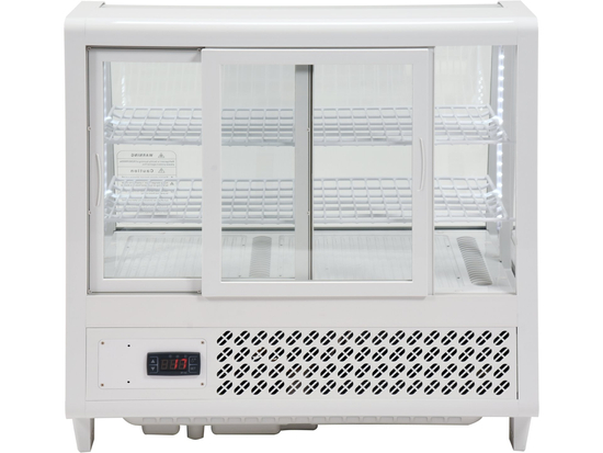 VITRINĂ FIRGORIFICĂ DE PREZENTARE 100L 68X45X67CM - ALB