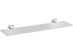 POLIȚĂ DE STICLĂ, 50 CM, GAMA QUAD CHROME