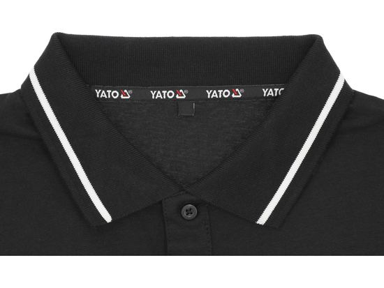 TRICOU POLO NEGRU, MĂRIMEA 2XL