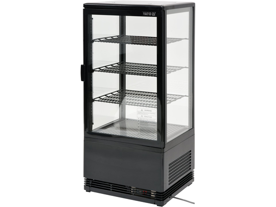 VITRINĂ FIRGORIFICĂ 78L 42X38X96CM - NEGRU