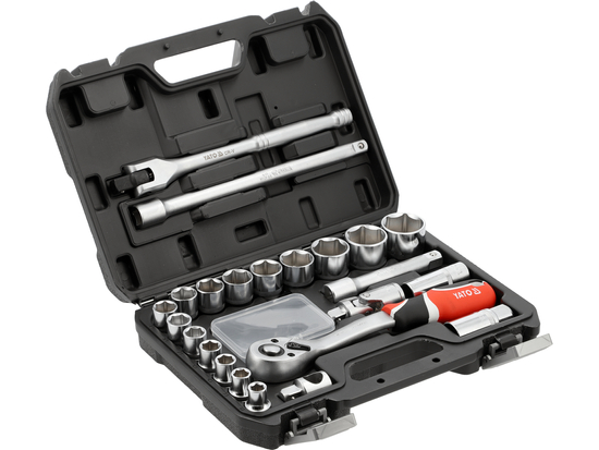 TRUSĂ TUBULARE 1/2" 24 PIESE