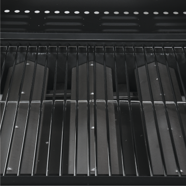 GRĂTAR 2-ÎN-1, GAZ + CĂRBUNI TORNE , 8,6 KW