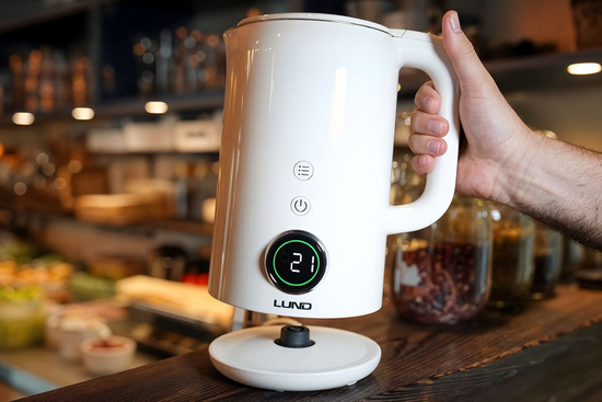 FIERBĂTOR ELECTRIC 1,7L, CONTROLUL TEMPERATURII, ALB