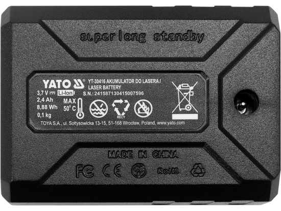 ACUMULATOR PENTRU YT-30415 2400MAH