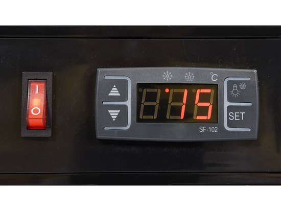 VITRINĂ FIRGORIFICĂ 6X1/3 GN, 153X42X26,5CM