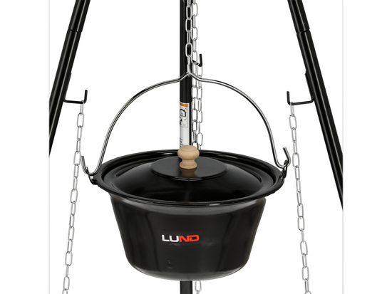 GRĂTAR CU VATRĂ ȘI TREPIED 49CM