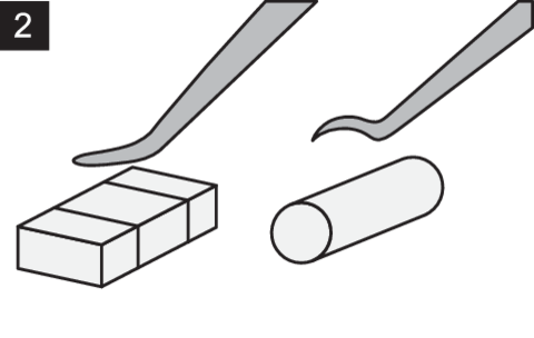 SET INSTRUMENTE PENTRU LIPIT, 6 BUC.