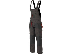 PANTALONI DE LUCRU CU PIEPTAR, BASALT, MĂRIMEA XL