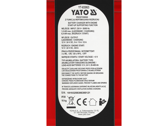 ROBOT PORNIRE 20-400 AH