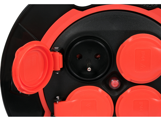 PRELUNGITOR PE TAMBUR 20M, 16A, IP 44