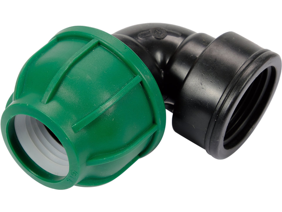 COT COMPRESIUNE 90°, FILET INTERIOR, 25MMX1''