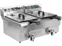 FRITEUZĂ CU VALVĂ 2X12L