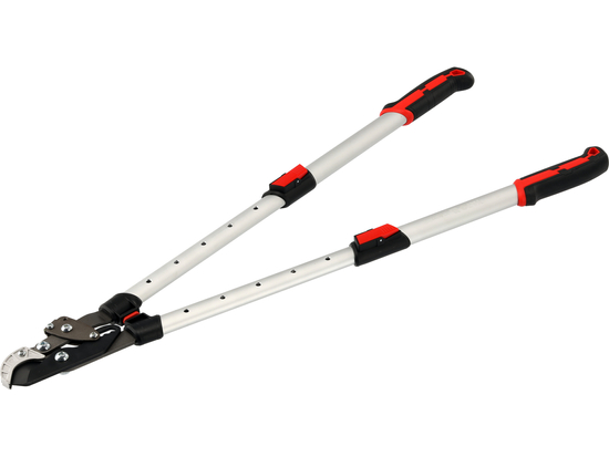 FOARFECĂ TELESCOPICĂ CU CLICHET PENTRU CRENGI, MÂNER ALUMINIU