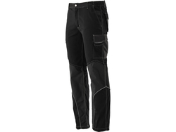 PANTALONI DE LUCRU CU ELASTAN, BENZI REFLECTORIZANTE, M