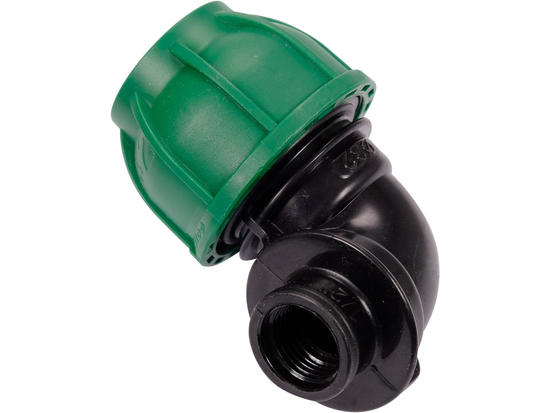 COT COMPRESIUNE 90°, FILET INTERIOR, 32MMX1/2''