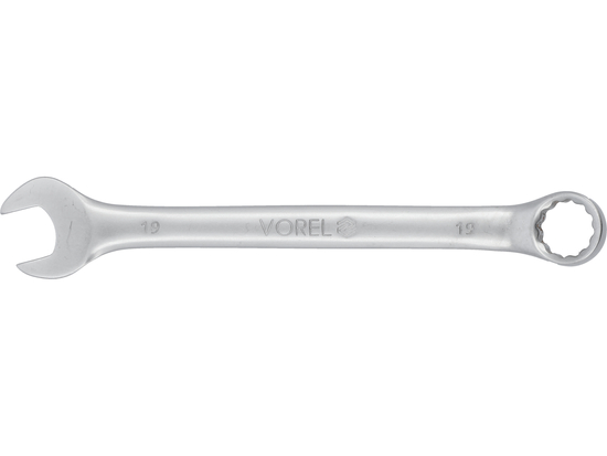 CHEIE COMBINATĂ SATINATĂ, CR-V, 19MM