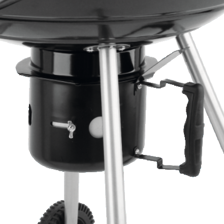 GRĂTAR ROTUND CU CAPAC, DIAMETRU 54CM