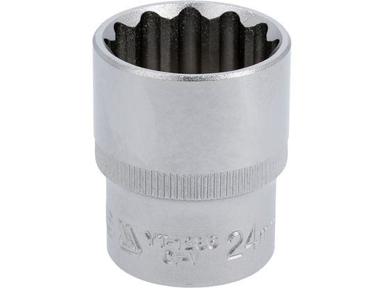 CHEIE TUBULARĂ BIHEXAGONALĂ 24MM, 1/2''