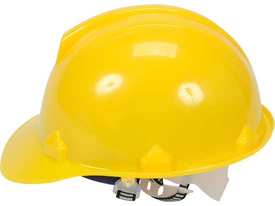 CASCĂ DE PROTECȚIE HDPE, GALBEN