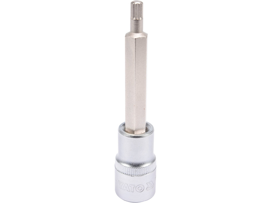 BIT SPLINE CU ADAPTOR 1/2'', M6, 100MM