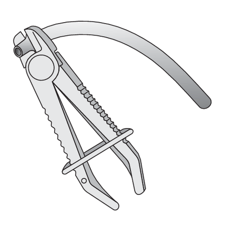 SET CLEȘTI PLASTIC PENTRU FURTUN AUTO, 3 BUC