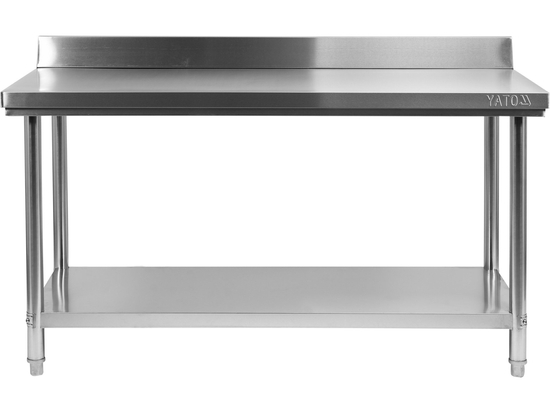 MASĂ DE LUCRU 1500X600XH850+100MM CU SPAȚIU DE DEPOZITARE ȘI TĂBLIE