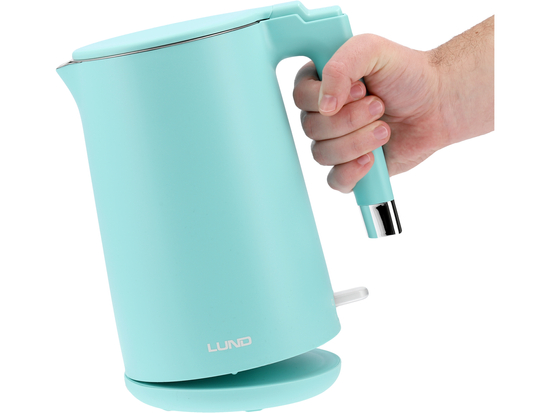 FIERBĂTOR ELECTRIC 1,5L TURQUESE, COOL TOUCH