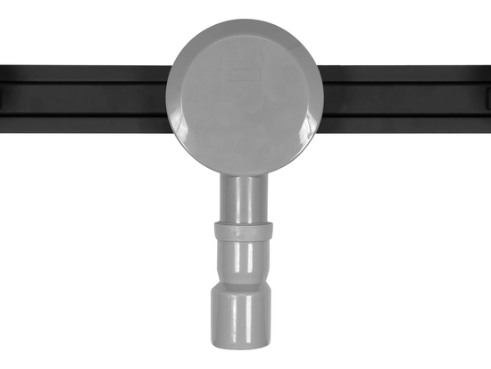 RIGOLĂ DUȘ ''SLIM BLACK'' 50 CM