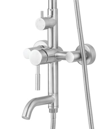 COLOANĂ DUȘ OȚEL INOXIDABIL ''STEELY 2''