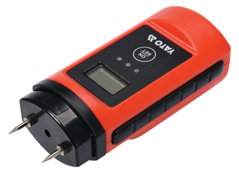 DISPOZITIV MĂSURAT UMIDITATE PENTRU LEMN ȘI MATERIALE DE CONSTRUCȚII,GAMA DE MĂSURARE 0,2 ~ 60%