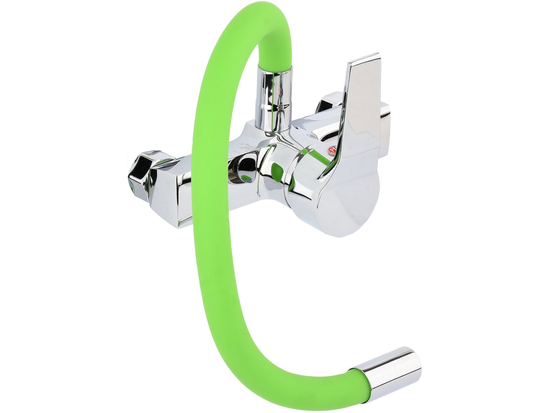 BATERIE DE PERETE CU TUB FLEXIBIL, VERDE