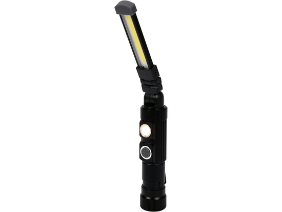 LAMPĂ LED COB, 3W 300LM, LI-ION 3.7V, 600MAH, ALUMINIU