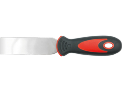 ȘPACLU DIN OȚEL INOXIDABIL, MÂNER BICOLOR, 10CM