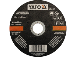 DISC TĂIAT METAL/INOX 125X1,2X22MM