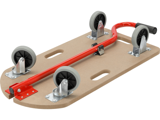 PLATFORMĂ CU ROȚI ȘI MÂNER PENTRU TRANSPORT 250KG