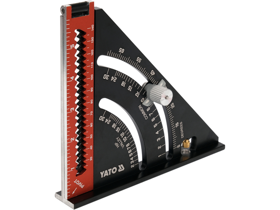 ECHER REGLABIL CU PICIOR DIN ALUMINIU, 140MM