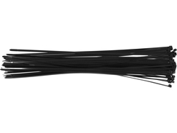 COLIERE PLASTIC 700X9.0MM, 50 BUC, NEGRU