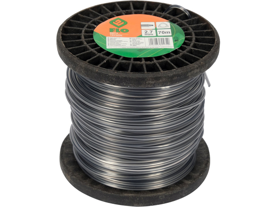 FIR TRIMMER 2,7MMX70M, TRIUNGHIULAR