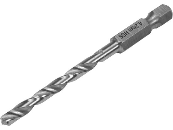 BURGHIU METAL PRINDERE HEXAGONALĂ 4,2MM, HSS6542