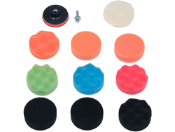 SET BUREȚI POLISAT, 80MM, M10, 12 PIESE