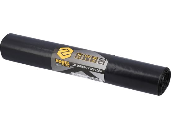 SET 10 SACI PENTRU DEȘEURI 120L 40ꙠM