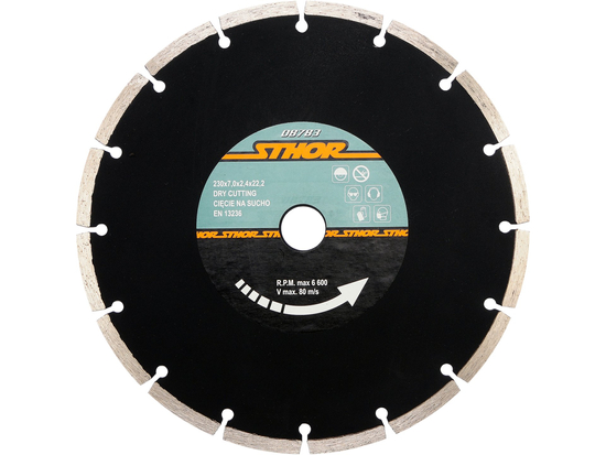 DISC DIAMANTAT SEGMENTAT 230X2.4MM H7