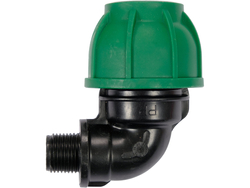 COT COMPRESIUNE 90°, FILET EXTERIOR, 32MMX1/2''