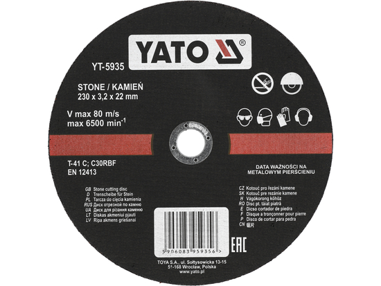 DISC TĂIAT PIATRĂ 30X3.2X22MM