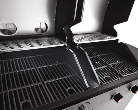 GRĂTAR OTAKE 2 ÎN 1, GAZ + CĂRBUNI, OȚEL INOXIDABIL, 8,2KW