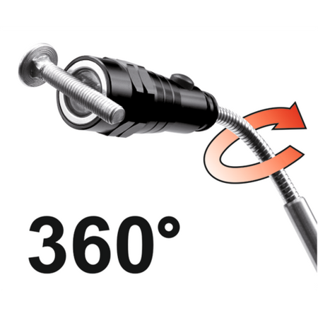 TELESCOP MAGNETIC CU LED, 17-56,5CM