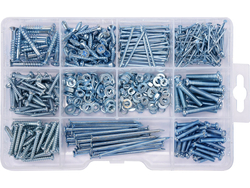 SET ȘURUBURI ȘI CUIE 580 PIESE